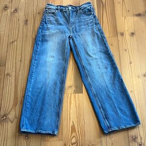 Quince Comfort Stretch High Rise Relaxed Straight Jeans